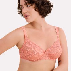 Luxury Desire BH mit Bügel, ungefüttert in orange