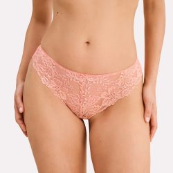 Luxury Desire Brazilian Slip in orange