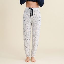 Bahira Pyjama Unterteil in weiss