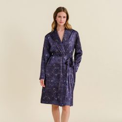 Bahira Mantel in blau