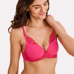 Cherie BH mit Bügel, gefüttert in pink