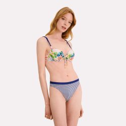 Celia Bikini Top mit Bügel gefüttert in bunt