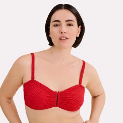 Charlize Bikini Top mit Bügel ungefüttert in rot
