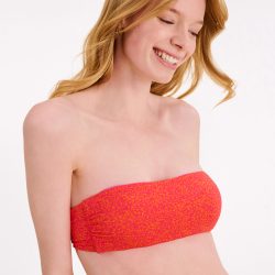 Camille Bikini Top ohne Bügel gefüttert in pink