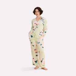 Cayla Pyjama Unterteil in grün
