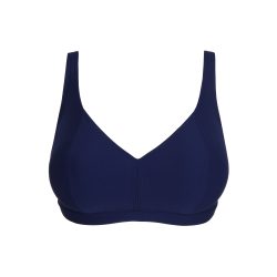 Aswan Bikini Top ohne Bügel ungefüttert in blau