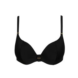 Cassie Bikini Top mit Bügel gefüttert in schwarz