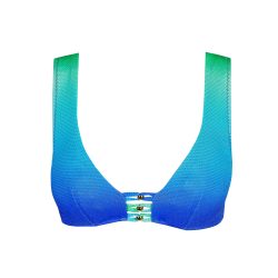 Nusa Dua Bikini Top ohne Bügel ungefüttert in türkis