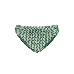 Groovy Graphic Bikini Regular Slip in grün