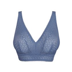 Montara BH ohne Bügel, ungefüttert in blau