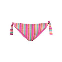 Tropical Lines Bikini Regular Slip in pink