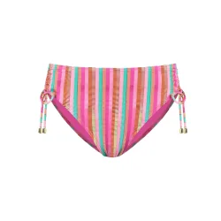 Tropical Lines Bikini Regular Slip in pink