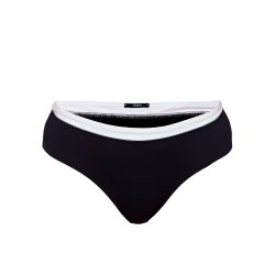Blanca Beach Bikini Panty Slip in schwarz