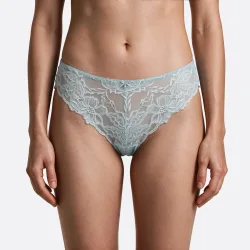 Luxury Desire Brazilian Slip in blau
