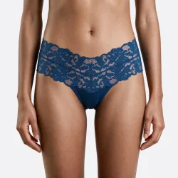 Reesa String in blau