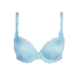 Jane BH mit Bügel, gefüttert in blau