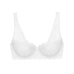 Amourette BH mit Bügel, gefüttert in weiss