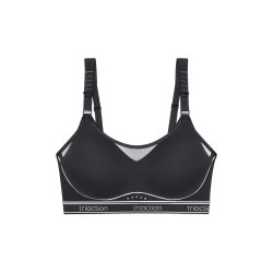 Triaction Cardio Breeze BH ohne Bügel, ungefüttert in schwarz