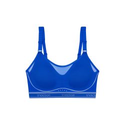 Triaction Cardio Breeze BH ohne Bügel, ungefüttert in blau