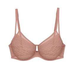 Bügel-bh, Wattiert Damen Taupe E/95