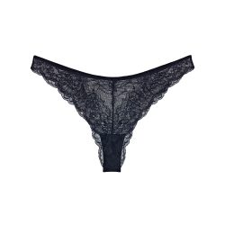 Amourette Charm String in schwarz