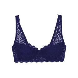 Amourette BH mit Bügel, gefüttert in blau