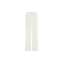 Versatile Rib Pyjama Unterteil in weiss