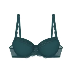 Amourette Sparkle BH mit Bügel, gefüttert in grün