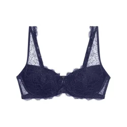 Amourette Sparkle BH mit Bügel, gefüttert in blau