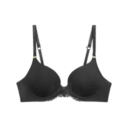 Love in Lace BH mit Bügel, gefüttert in schwarz