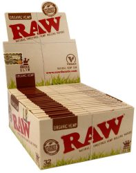 RAW Organic Kingsize Slim Papers (50 Stk)