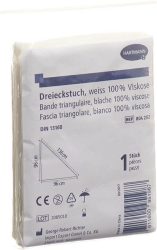 Hartmann Dreiecktuch weiss (1 Stück)