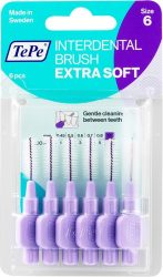 TePe Interdental Brush 1.1mm Extra Soft violett (6 Stk)
