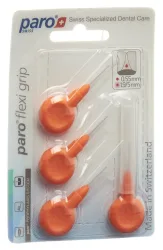 Paro Flexi-Grip Interdentalbürsten, 1,9mm/5mm, orange, 4 Stück