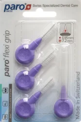 Paro Flexi Grip mittel-grob violett 8mm zylindrisch (4 Stk)
