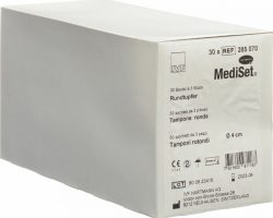 MediSet Rundtupfer steril 4cm (30x3 Stk)