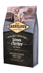 CARNILOVE Welpe Lachs & Truthahn, Hundefutter (4kg)