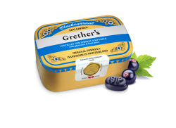 Grether's Pastilles Blackcurrant zuckerfrei (440g)