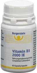 Burgerstein Vitamin D3 2000 IE Kapseln (60 Stk)