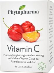 Phytopharma Vitamin C Lutschtabletten (60 Stk)
