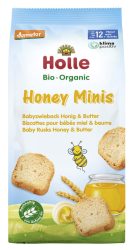 Holle Honey Minis Bio-Babyzwieback (100 g)