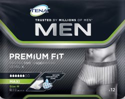 Tena Men Premium Fit Underwear Level 4, Grösse S/M (12 Stk)