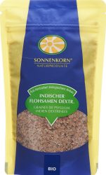 SONNENKORN Indischer Flohsamen dextriniert Bio (120g)