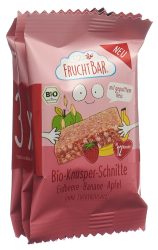 FRUCHTBAR Knusper Schnitte Bio Erdbeere Banane (3x23 g)