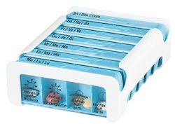 Anabox Medidispenser compact 7 Tage hellblau (1 Stk)