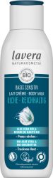 Lavera basis sensitiv Body Milk Reichhaltig Aloe Vera & Sheabutter (250ml)