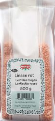 HOLLE Linsen rot Bio Btl 500 g