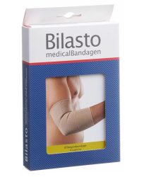 Bilasto Ellbogenbandage L beige (1 Stück)