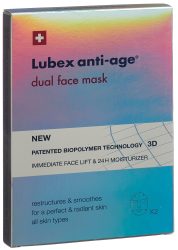 Lubex anti-age dual face mask (4 Stück)