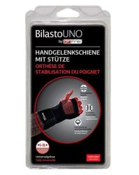 Bilasto Uno Handgelenkschiene S-XL rechts mit Stütze und Velcro (1 Stück)